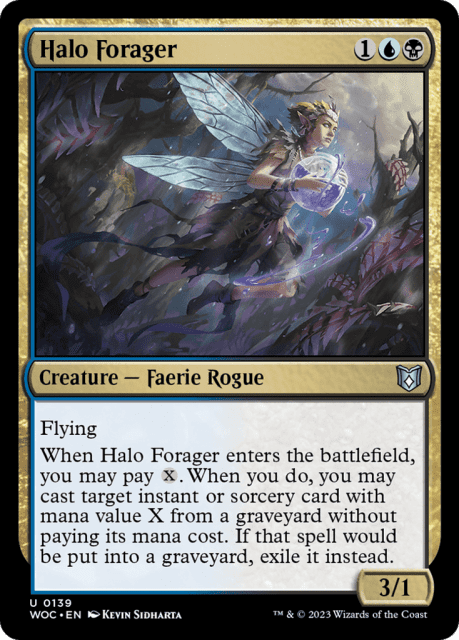 Halo Forager (139) — Wilds of Eldraine Commander