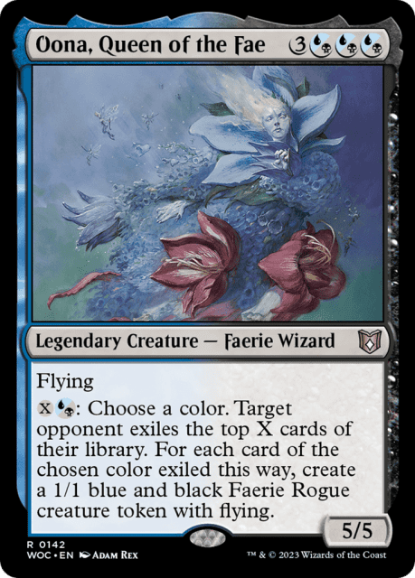 Oona, Queen of the Fae (142) — Wilds of Eldraine Commander