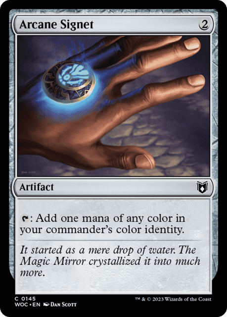 Arcane Signet (145) — Wilds of Eldraine Commander