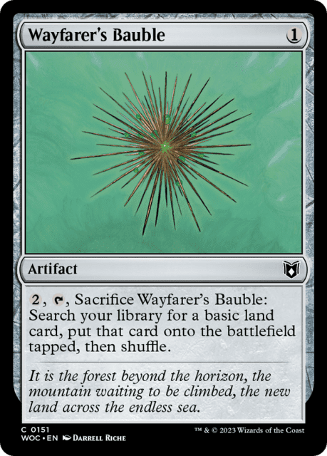 Wayfarer's Bauble (151) — Wilds of Eldraine Commander