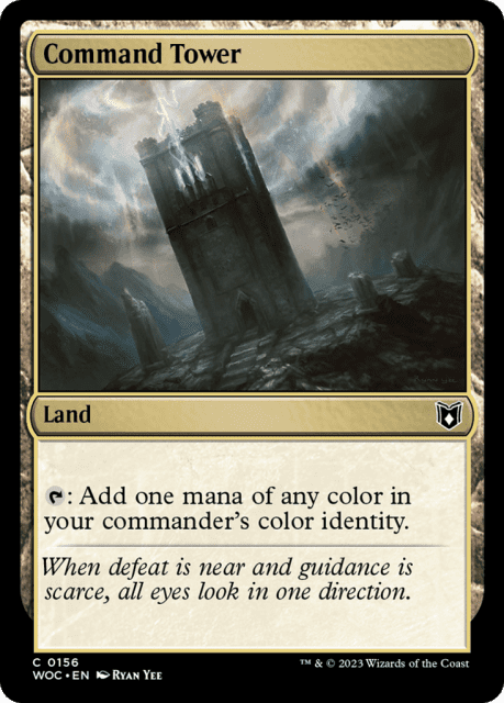 Command Tower (156) — Wilds of Eldraine Commander