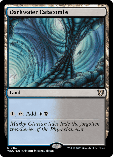 Darkwater Catacombs (157) — Wilds of Eldraine Commander