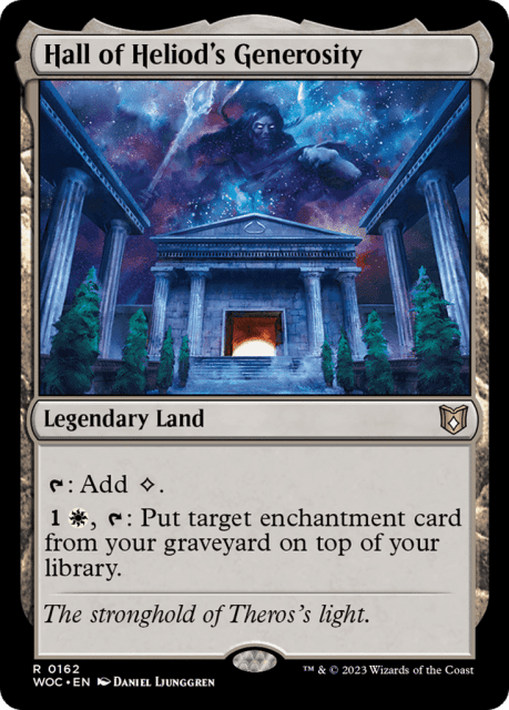 Hall of Heliod's Generosity (162) — Wilds of Eldraine Commander
