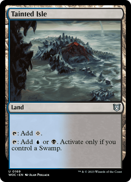 Tainted Isle (169) — Wilds of Eldraine Commander