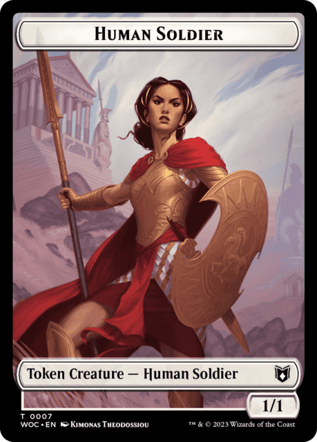 Human Soldier (7) — Wilds of Eldraine Commander