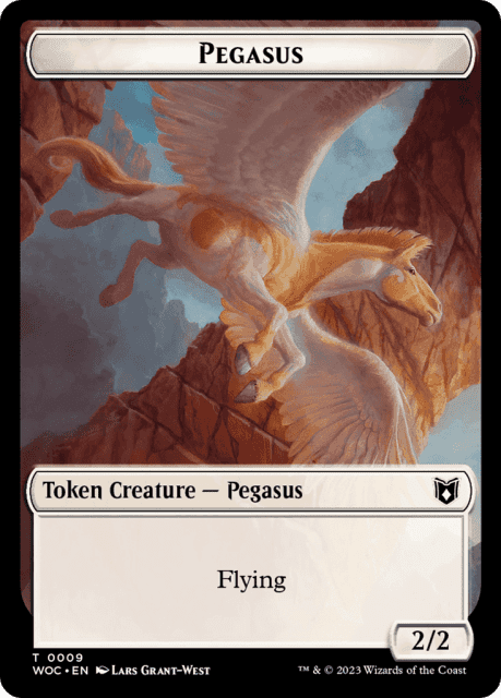 Pegasus (9) — Wilds of Eldraine Commander