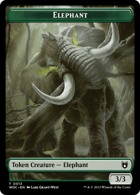 Elephant (13) — Wilds of Eldraine Commander