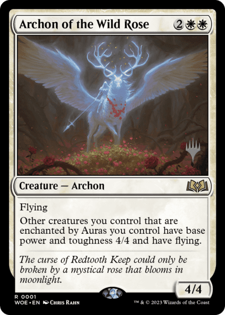 Archon of the Wild Rose (1) — Wilds of Eldraine Promos