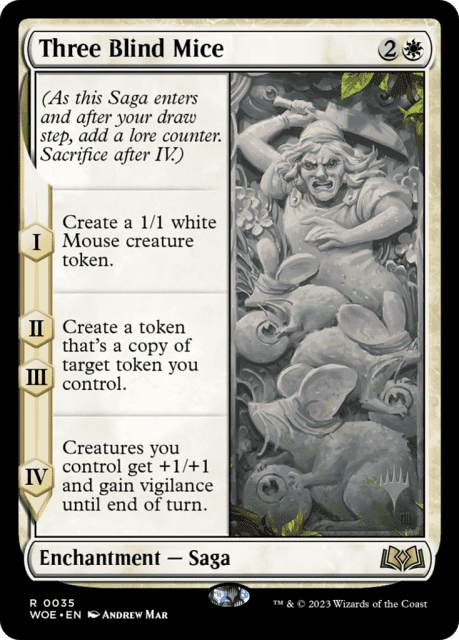 Three Blind Mice (35) — Wilds of Eldraine Promos