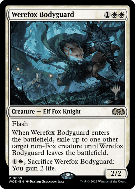 Werefox Bodyguard (39) — Wilds of Eldraine Promos