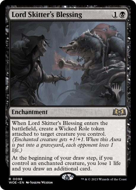 Lord Skitter's Blessing (98) — Wilds of Eldraine Promos
