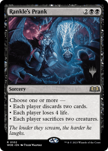 Rankle's Prank (102) — Wilds of Eldraine Promos