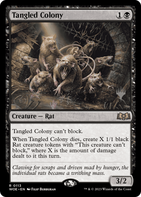 Tangled Colony (113) — Wilds of Eldraine Promos