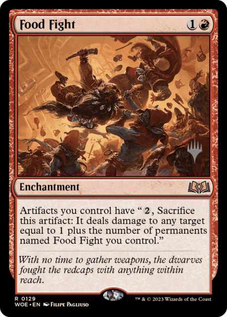 Food Fight (129) — Wilds of Eldraine Promos