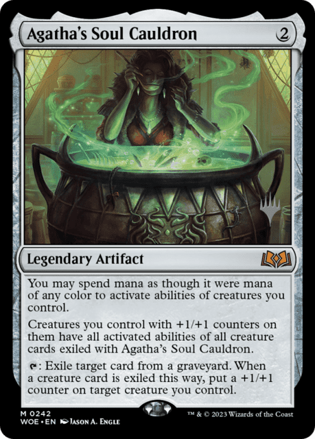 Agatha's Soul Cauldron (242) — Wilds of Eldraine Promos