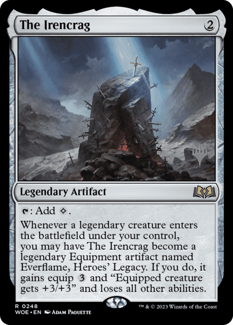 The Irencrag (248) — Wilds of Eldraine Promos