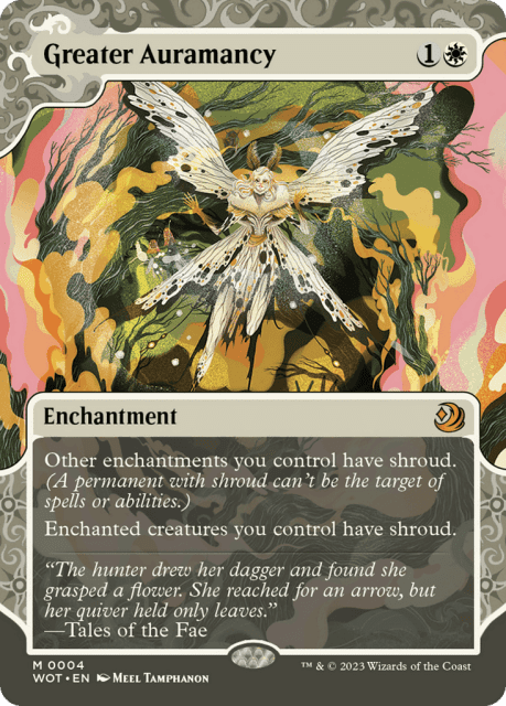 Greater Auramancy (4) — Wilds of Eldraine: Enchanting Tales