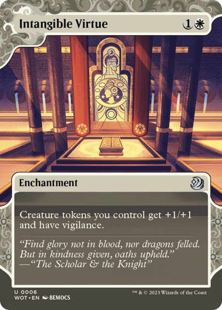 Intangible Virtue (6) — Wilds of Eldraine: Enchanting Tales