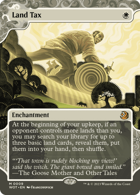 Land Tax (9) — Wilds of Eldraine: Enchanting Tales