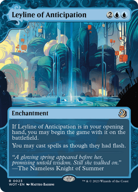 Leyline of Anticipation (23) — Wilds of Eldraine: Enchanting Tales