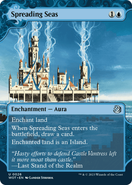 Spreading Seas (26) — Wilds of Eldraine: Enchanting Tales