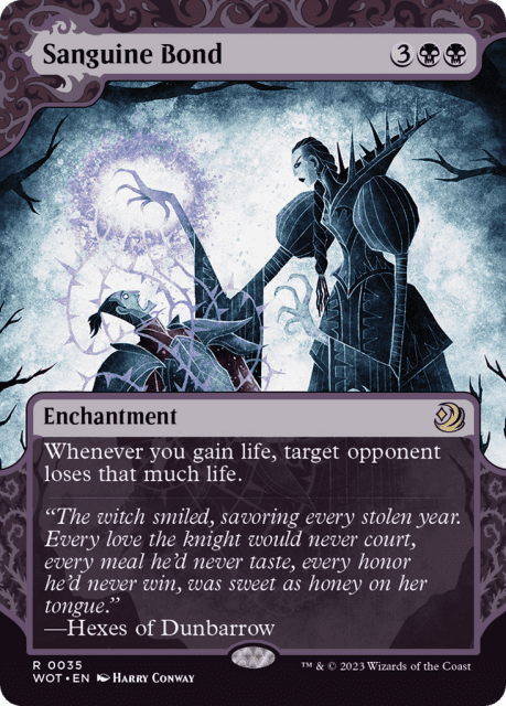 Sanguine Bond (35) — Wilds of Eldraine: Enchanting Tales