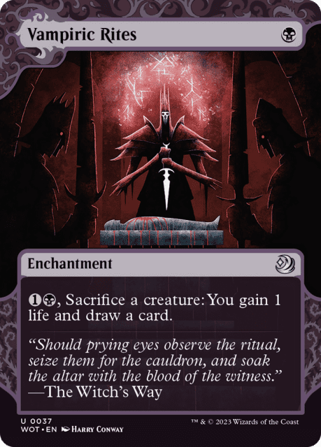 Vampiric Rites (37) — Wilds of Eldraine: Enchanting Tales