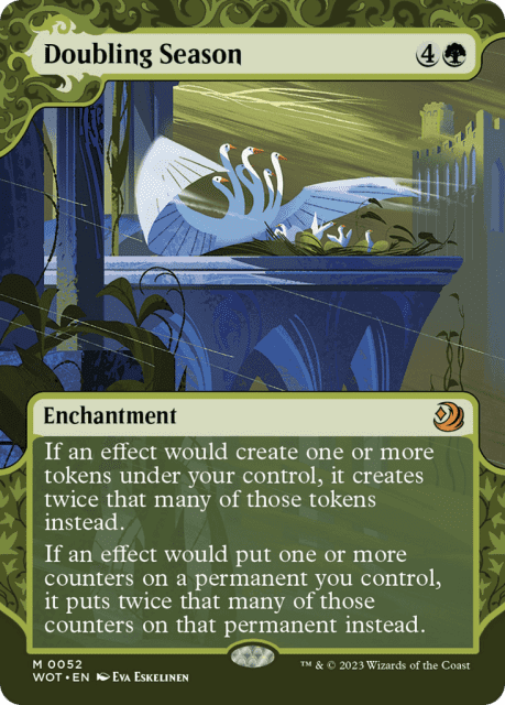 Doubling Season (52) — Wilds of Eldraine: Enchanting Tales
