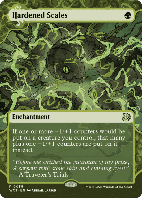Hardened Scales (55) — Wilds of Eldraine: Enchanting Tales
