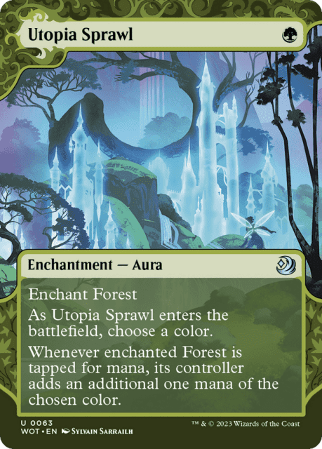 Utopia Sprawl (63) — Wilds of Eldraine: Enchanting Tales