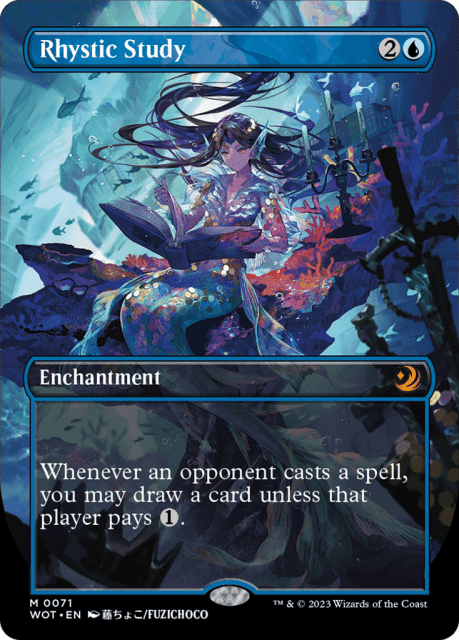 Rhystic Study (71) — Wilds of Eldraine: Enchanting Tales