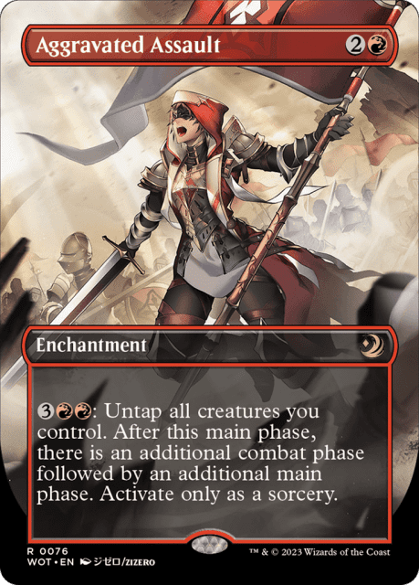 Aggravated Assault (76) — Wilds of Eldraine: Enchanting Tales