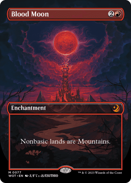 Blood Moon (77) — Wilds of Eldraine: Enchanting Tales