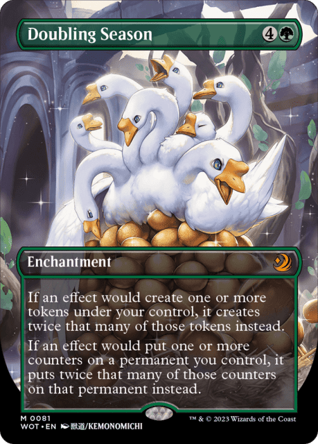 Doubling Season (81) — Wilds of Eldraine: Enchanting Tales