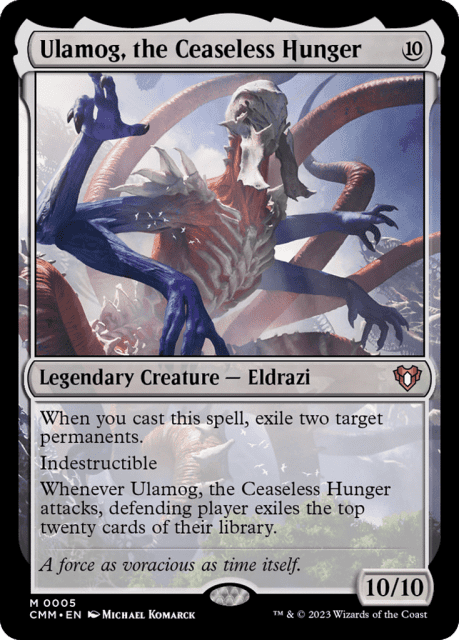 Ulamog, the Ceaseless Hunger (5) — Commander Masters
