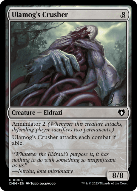 Ulamog's Crusher (6) — Commander Masters