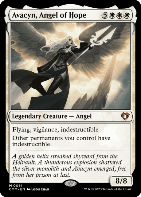 Avacyn, Angel of Hope (14) — Commander Masters