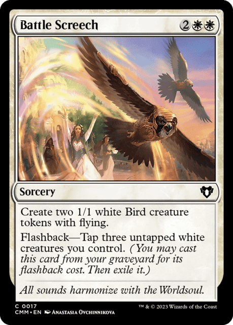 Battle Screech (17) — Commander Masters