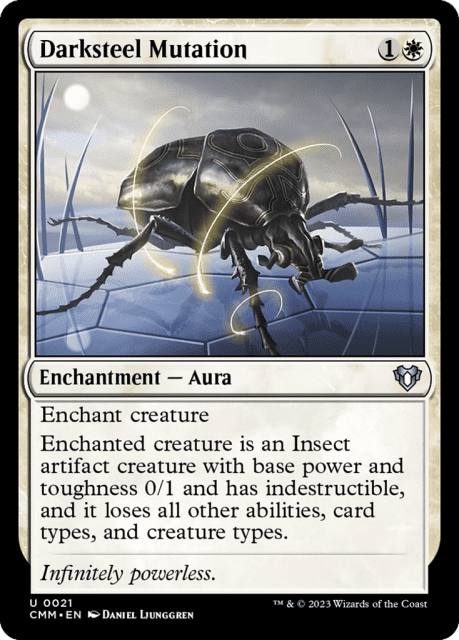 Darksteel Mutation (21) — Commander Masters