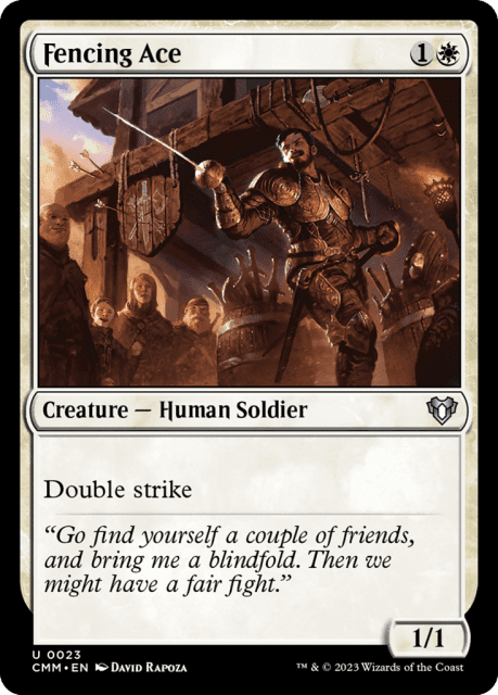Fencing Ace (23) — Commander Masters