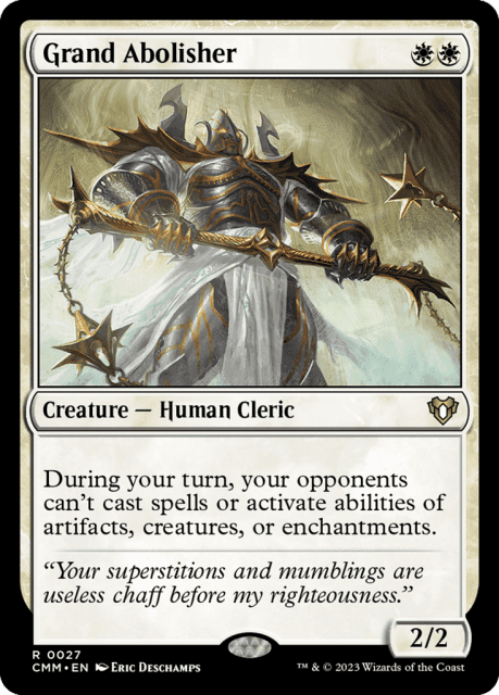 Grand Abolisher (27) — Commander Masters