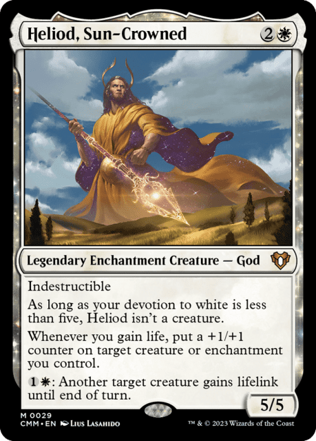Heliod, Sun-Crowned (29) — Commander Masters