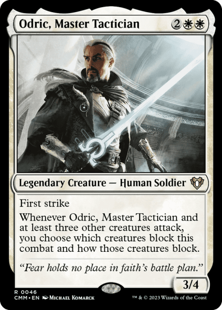 Odric, Master Tactician (46) — Commander Masters