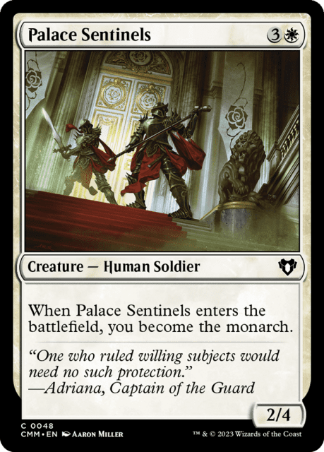 Palace Sentinels (48) — Commander Masters