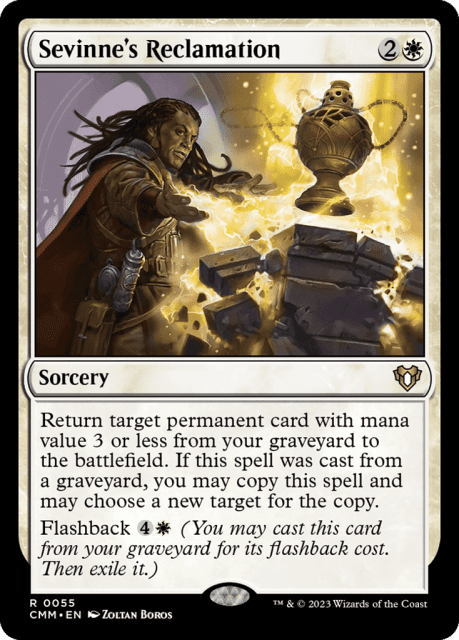 Sevinne's Reclamation (55) — Commander Masters