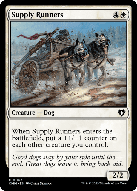 Supply Runners (63) — Commander Masters