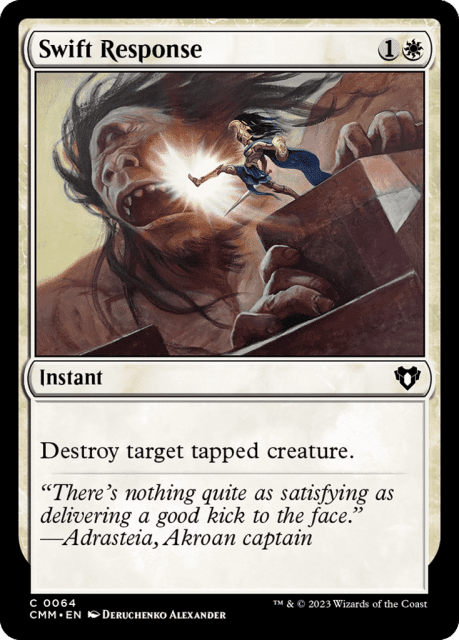 Swift Response (64) — Commander Masters