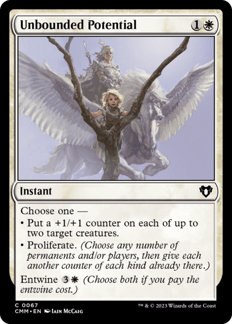 Unbounded Potential (67) — Commander Masters