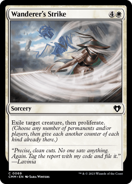 Wanderer's Strike (69) — Commander Masters