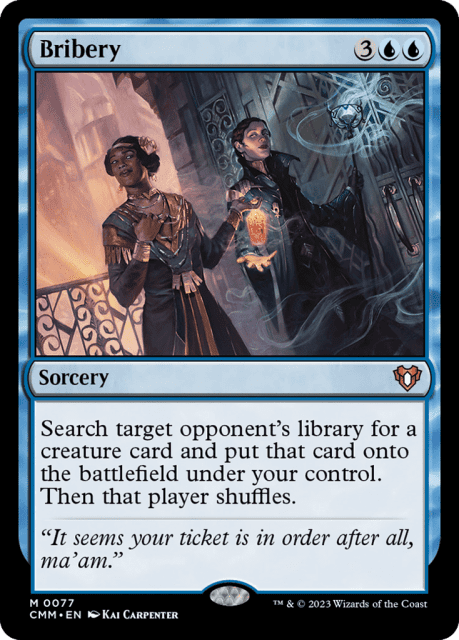 Bribery (77) — Commander Masters